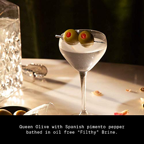 Filthy Food Pimento Stuffed Olives - Premium Martini Garnish - N