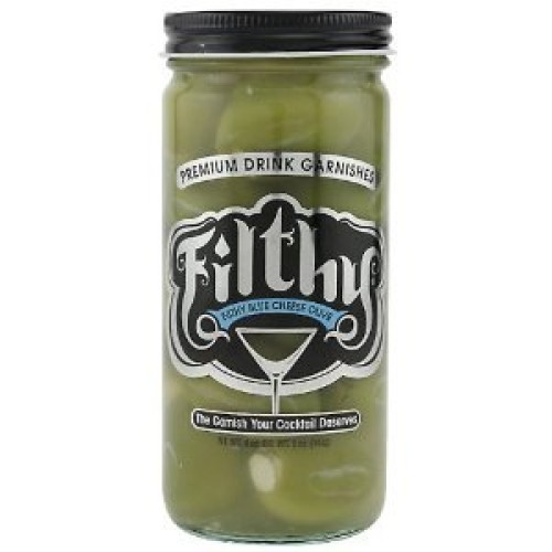 Filthy Blue Cheese Stuffed Olives - 8 Oz Jar