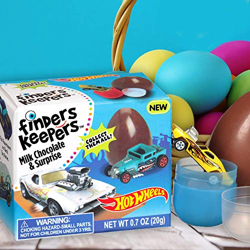 Finders Keepers Hot Wheels Milk Candy, Chocolate, 4.2 Oz Pack O