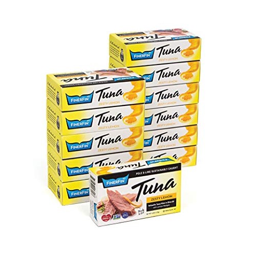Finerfin Yellowfin Tuna In Organic Olive Oil – Zesty Lemon Flavo