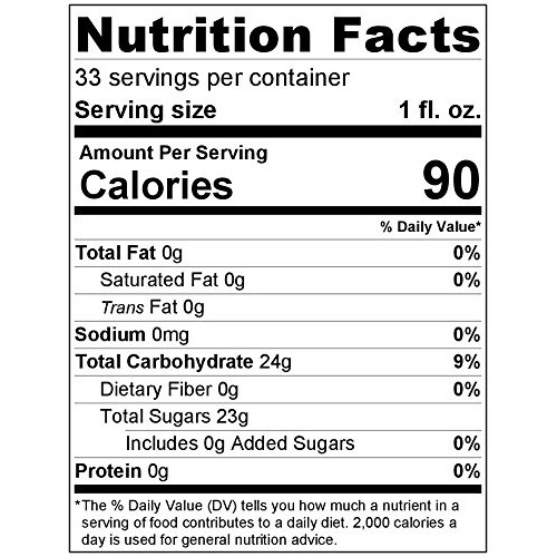 Finest Call Premium Bar / Sugar Syrup Mix, 1 Liter Bottle 33.8