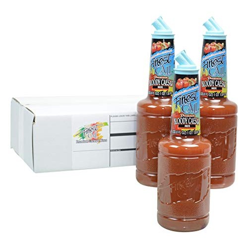 Finest Call Premium Bloody Caesar Drink Mix, 1 Liter Bottle 33.