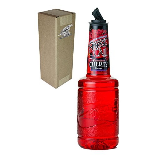 Finest Call Premium Cherry Syrup Drink Mix, 1 Liter Bottle 33.8