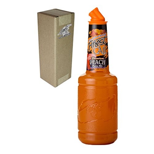 Finest Call Premium Peach Fruit Puree Drink Mix, 1 Liter Bottle