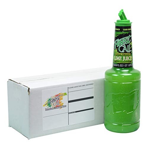 Finest Call Premium Single Pressed Lime Juice Drink Mix, 1 Liter