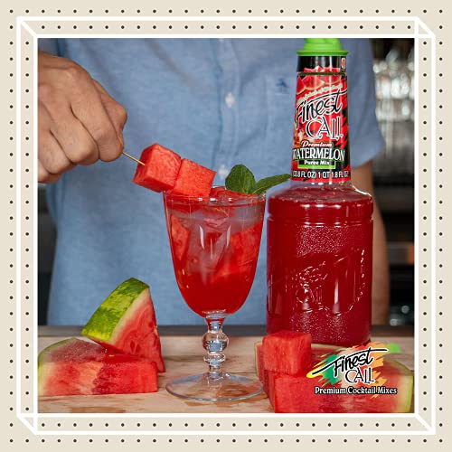Finest Call Premium Watermelon Fruit Puree Drink Mix, 1 Liter Bo
