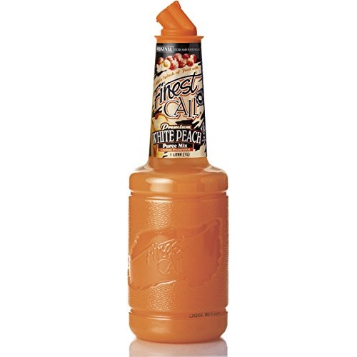 Finest Call Premium White Peach Fruit Puree Drink Mix, 1 Liter B