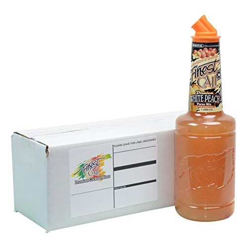 Finest Call Premium White Peach Fruit Puree Drink Mix, 1 Liter B