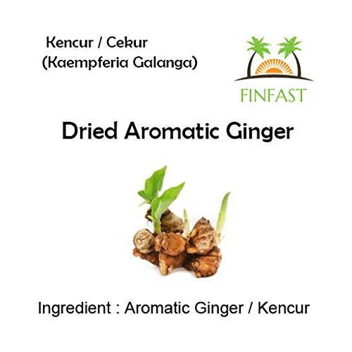 Finfast Dried Sliced Aromatic Ginger/Kencur Kaempferia Galanga