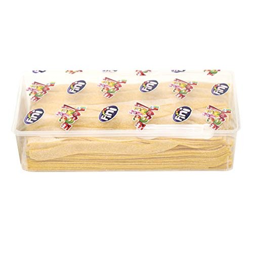 Pineapple Sour Belts 3.5 Pound Box - 200 Pieces