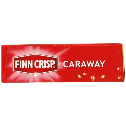 Finn Crisp Crispbread, Caraway, 7-Ounce Pack Of 9