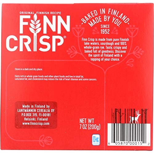 Finn Crisp Crispbread, Original, 7 Ounce Pack Of 9