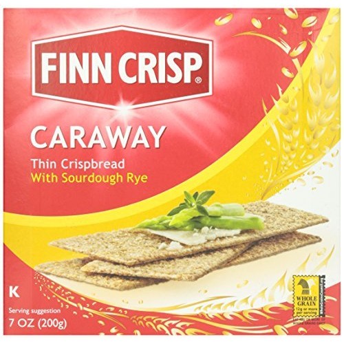 Finn Crisp Thin Crispbread Caraway -- 7 Oz