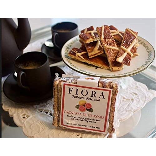 Fiora Crispy Guava Crostata Crispy Sweet Pastry Covered With C