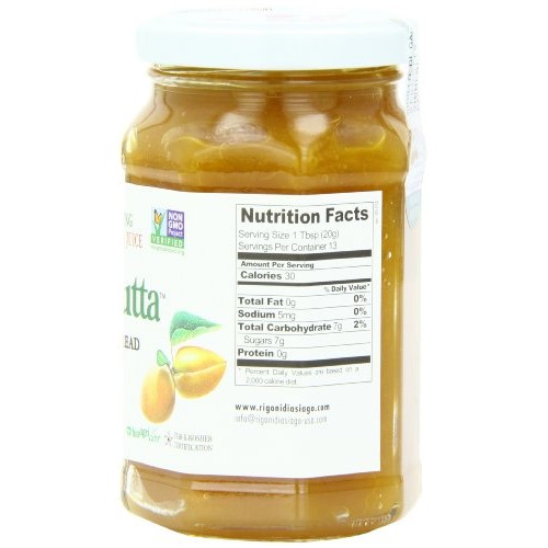 Fior Di Frutta, Fruit Spread Apricot Organic, 8.82 Ounce
