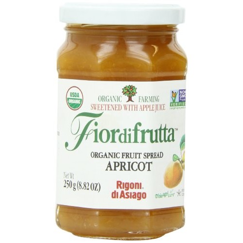 Fior Di Frutta, Fruit Spread Apricot Organic, 8.82 Ounce