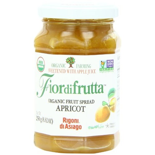 Fior Di Frutta, Fruit Spread Apricot Organic, 8.82 Ounce