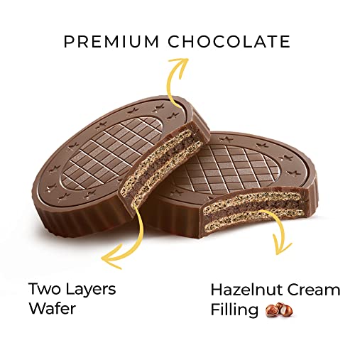 Fiorella Crunch Wafer Cookies - Delicious Chocolate Covered Cris...