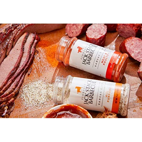 Jack Stack Barbecue All Purpose Kansas City Bbq Rub 7Oz, 3-Pack
