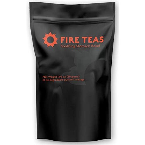 FIRE TEAS - Soothing Stomach Relief Herbal Tea- Irritable Bowel,...