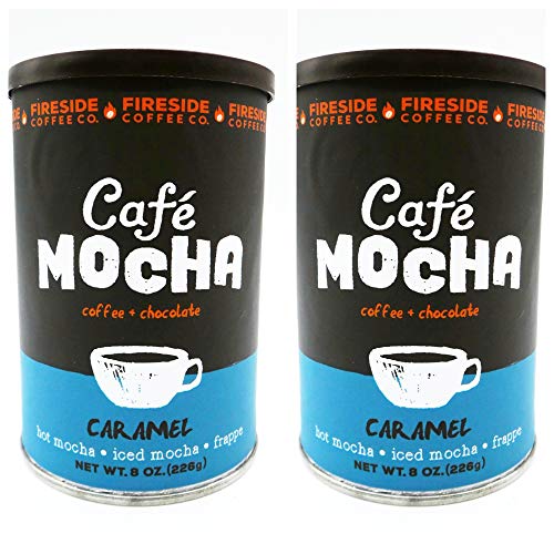 Fireside Coffee Company - Cafe Mocha Caramel- Two Pack - Hot Moc...