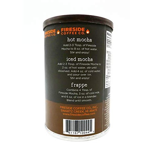 Fireside Coffee Company - Cafe Mocha Double Chocolate 8 oz Canis...