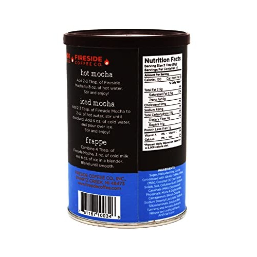 Fireside Coffee Company - Cafe Mocha French Vanilla - Two Pack -...