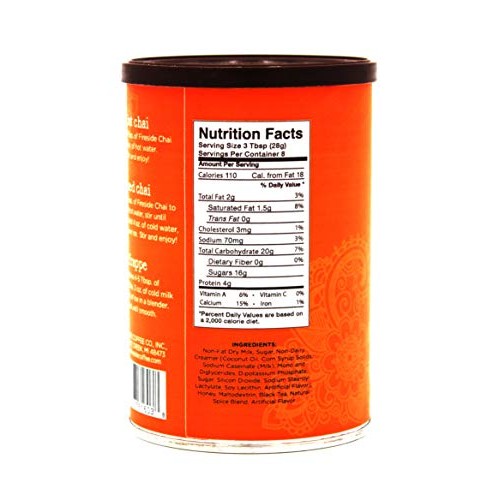 Fireside Coffee Company - Vanilla Chai Tea Latte - 2 Pack of 8 o...