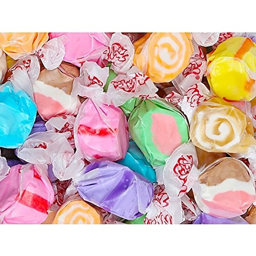 Mix Flavor Salt Water Taffy Assorted Soft Chewy Candy 1 Lb - 16 Oz