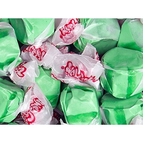 Green Apple Gourmet Salt Water Taffy 1 Lb - 16 Oz