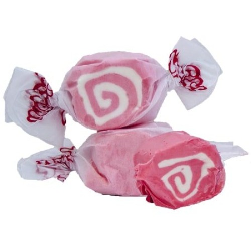 Red Cinnamon Swirl Gourmet Salt Water Taffy 5 Lb