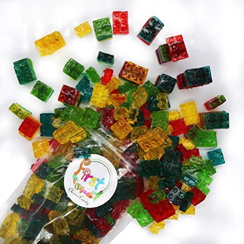 Firstchoicecandy 3D Gummy 3D Gummy Building Blocks, 2 Lb