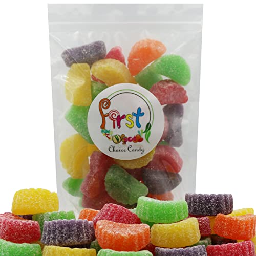 FirstChoiceCandy Fruit Slices Jelly Wedges Candy Assorted, 2 Po...