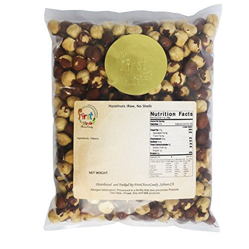 Raw Natural Hazelnuts 2 Pound 32 Oz Bulk Bag