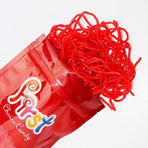 Red Strawberry Licorice Laces 1 Lb