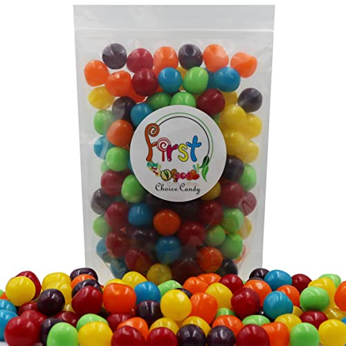 Sour Chewy Fruit Candy Balls Assorted, 2 Pound