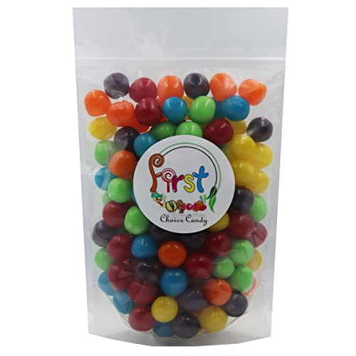 Sour Chewy Fruit Candy Balls Assorted, 2 Pound