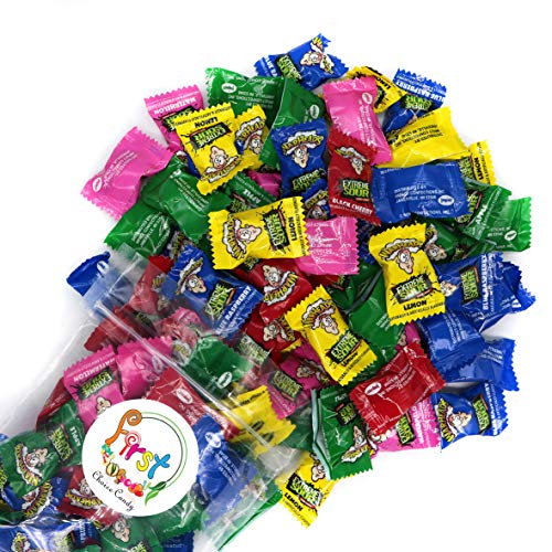 Warheads Extreme Sour Hard Candy Assorted Flavors Black Cherry