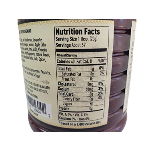 Fischer &Amp; Wieser Razzpotle Roasted Raspberry Chipotle Sauce, Two