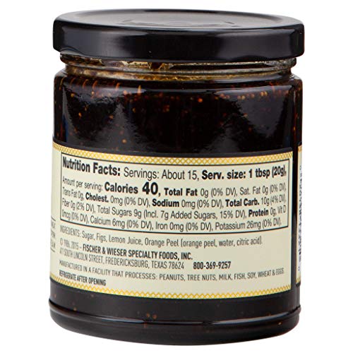Fischer &Amp; Wieser Whole Lemon Fig Marmalade, 10.9 Oz., Pack Of 2