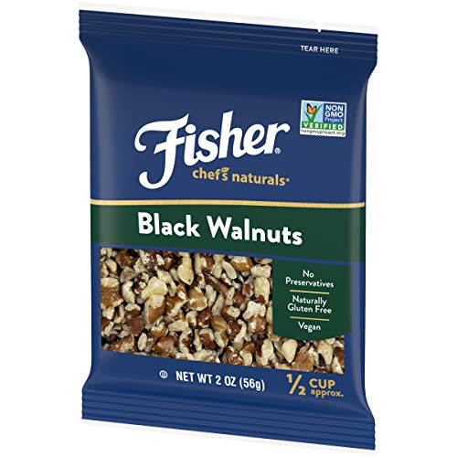 Fisher Chefs Naturals Black Walnuts, 2 Oz, Naturally Gluten Fre