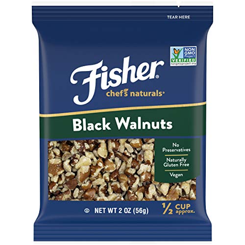 Fisher Chefs Naturals Black Walnuts, 2 Oz, Naturally Gluten Fre