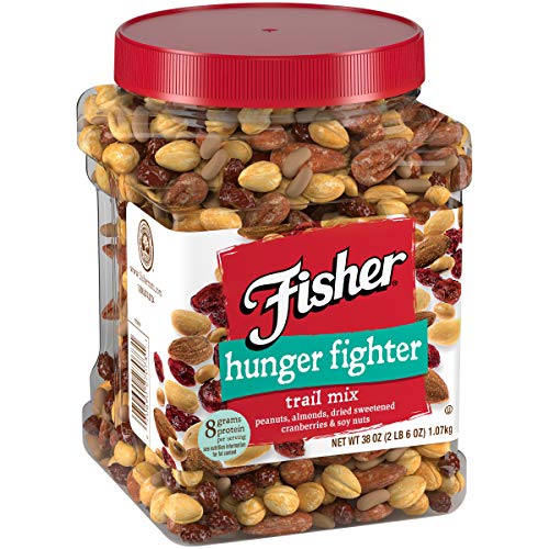 Fisher Snack Hunger Fighter Trail Mix, 38 Oz Pack Of 1, Peanut