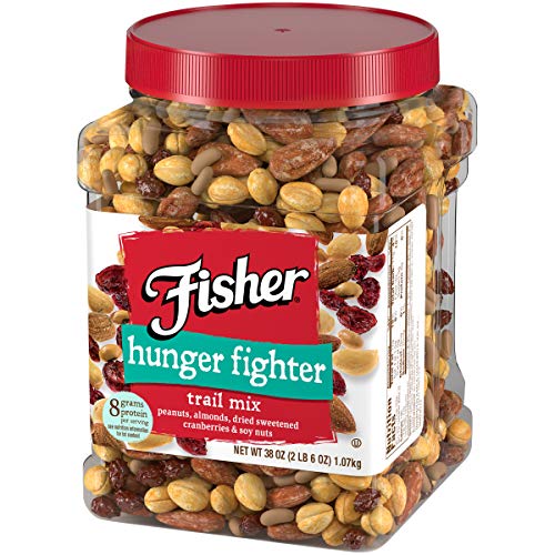 Fisher Snack Hunger Fighter Trail Mix, 38 Oz Pack Of 1, Peanut