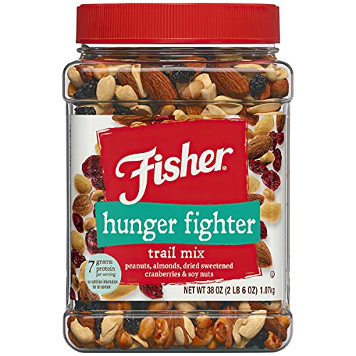 Fisher Snack Hunger Fighter Trail Mix, 38 Oz Pack Of 1, Peanut