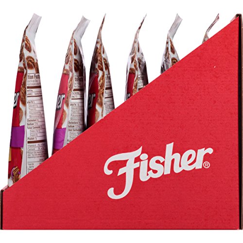 Fisher Snack Praline Pecans Stand-Up, Resealable Bag, 5.5 Oz