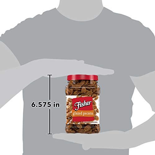 Fisher Snack Glazed Pecans, 24 Oz