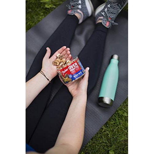 Fisher Snack Oven Roasted Never Fried Deluxe Mixed Nuts, 8.75 Oz