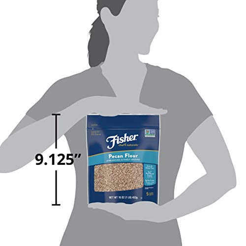 Fisher Chefs Naturals Pecan Flour, 16 Ounces, Naturally Gluten