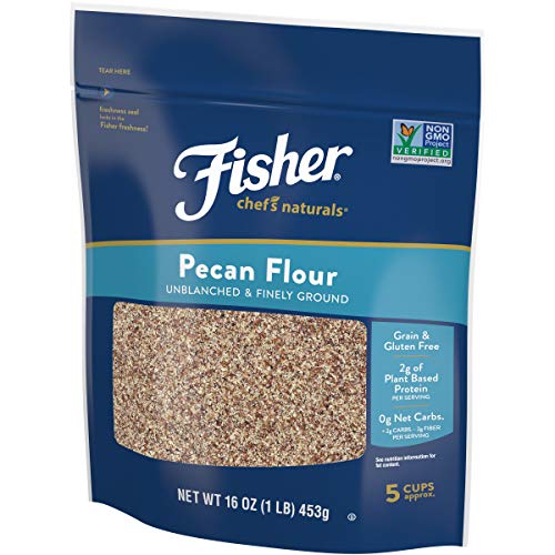 Fisher Chefs Naturals Pecan Flour, 16 Ounces, Naturally Gluten